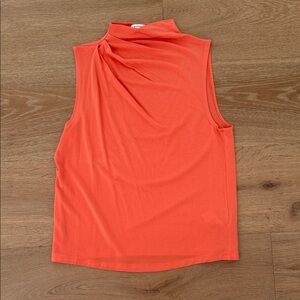 Babaton Sleeveless Top in Vibrant Coral